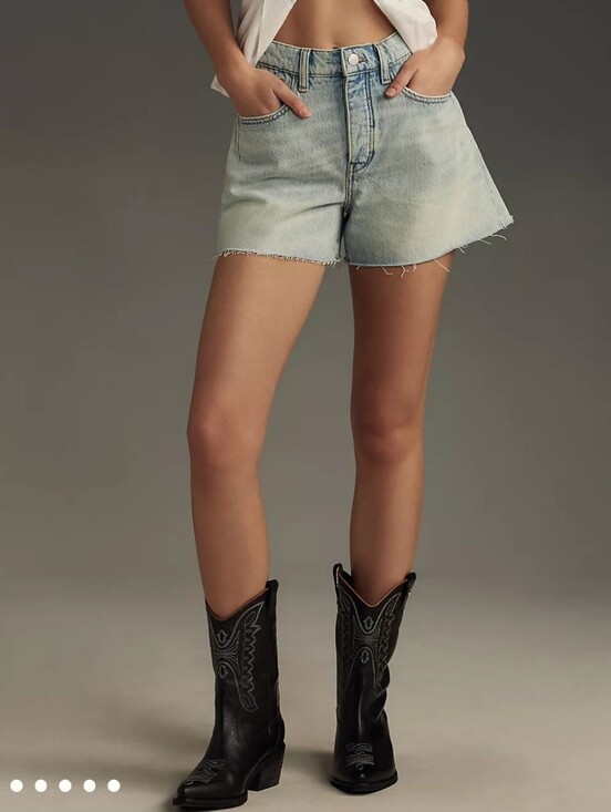 Anthropologie Pants - Pilcro Everyday Denim Light Wash Cutoff Shorts